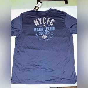 2/$35 Adidas NEW NYCFC Major League Soccer Athletic T shirt Women’s XL bloke